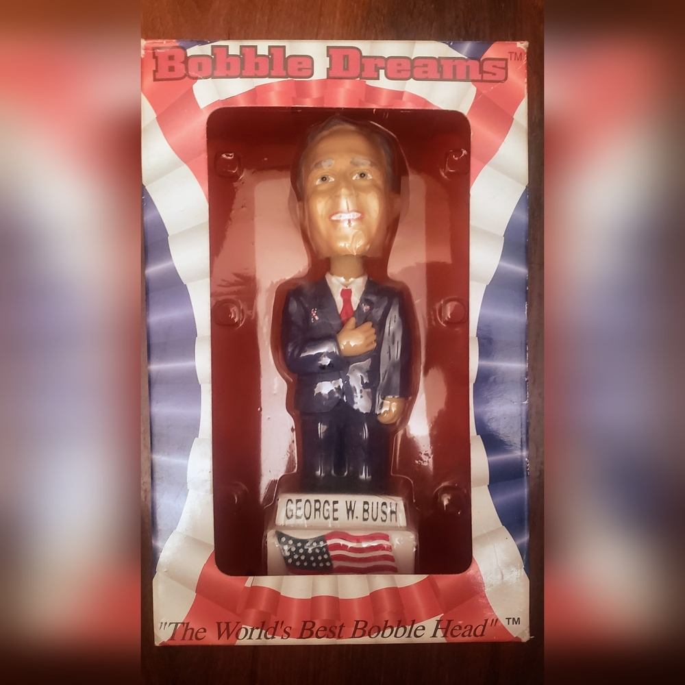 NIB George W. Bush Bobble Dreams Bobble Head